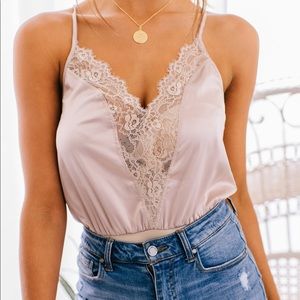 NanaMacs silk bodysuit💛